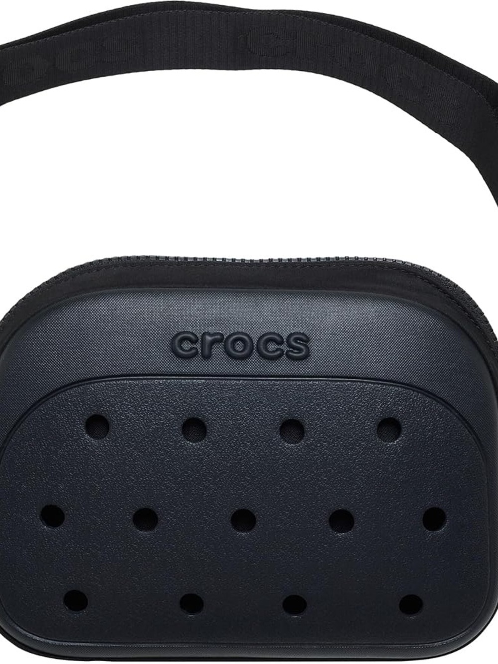 CROCS Black Molded Crossbody Bag